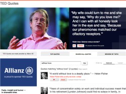 “A world without love is a deadly place”: Celebrating Valentine’s Day with the launch of TED Quotes