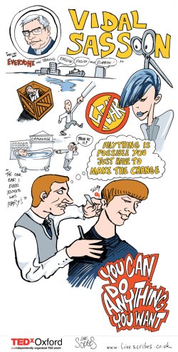 Watch Vidal Sassoon’s moving, funny TEDx talk