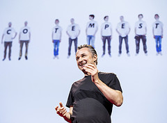 Marco Tempest makes the early 1900s new again as he tells the story of Nikola Tesla