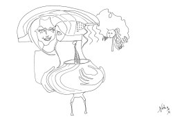 Sketches of a TED event, by a storyboard artist