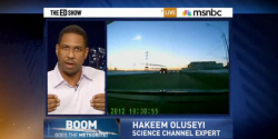 TED Fellow Hakeem Oluseyi talks sonic booms and asteroids on NBC’s The Ed Show