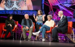The interspecies internet: Diana Reiss, Peter Gabriel, Neil Gershenfeld and Vint Cerf at TED2013