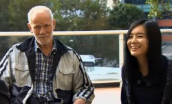 North Korean defector Hyeonseo Lee reunited with the man who saved her family