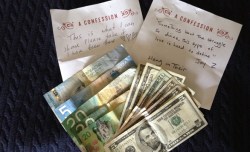 A TED Fellow confesses to having only $5 to their name …