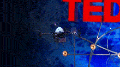 15 years of drones at TED, in five GIFs