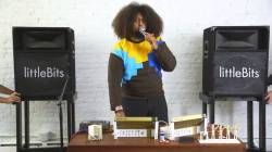 A littleBit rock ‘n’ roll: Reggie Watts rocks the newly launched SynthKit, and electronic music goes mini-modular