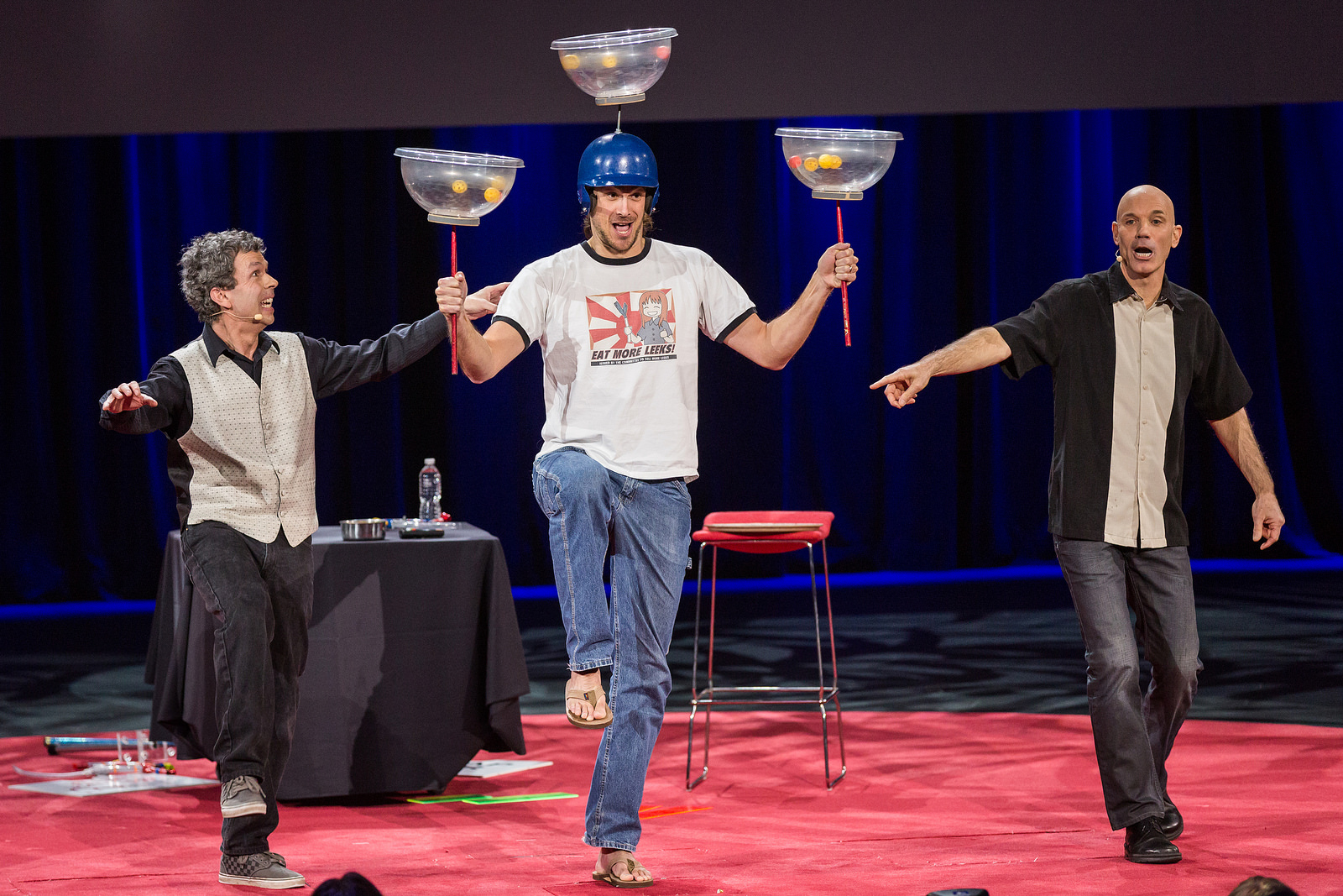 The world’s best jugglers … at TED: Raspyni Brothers at TED2014