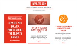 Welcome to the TED Blog — and go check out ideas.TED.com
