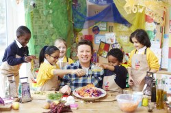 Jamie Oliver sets eyes on a Guinness World Record with his Food Revolution