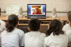 Musings of a male granny: This retired schoolteacher spends his free time Skyping with Indian schoolkids