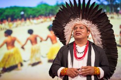 The rainforest is for every human being: Tashka Yawanawá at TEDGlobal 2014
