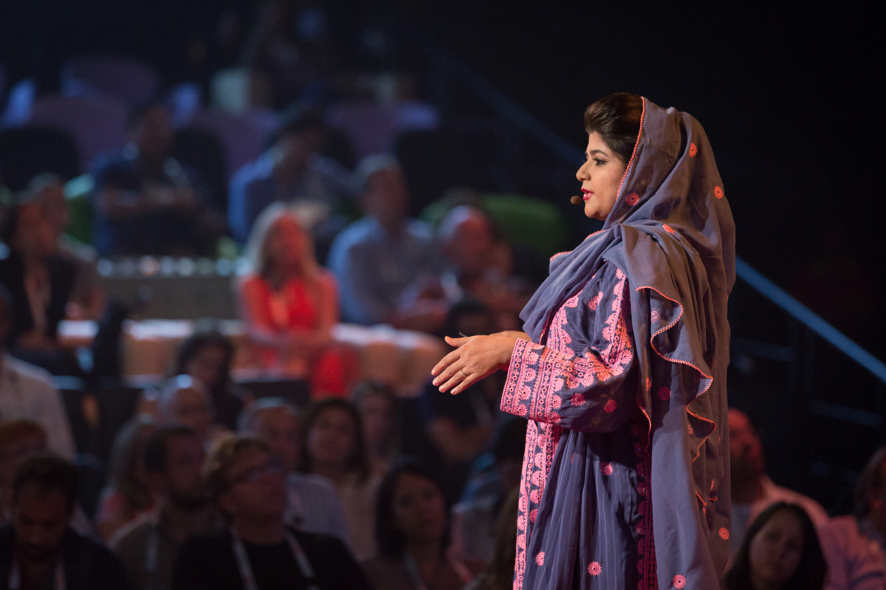 Embroidery for empowerment: A Q&A with Khalida Brohi that reveals much
more of her incredible story