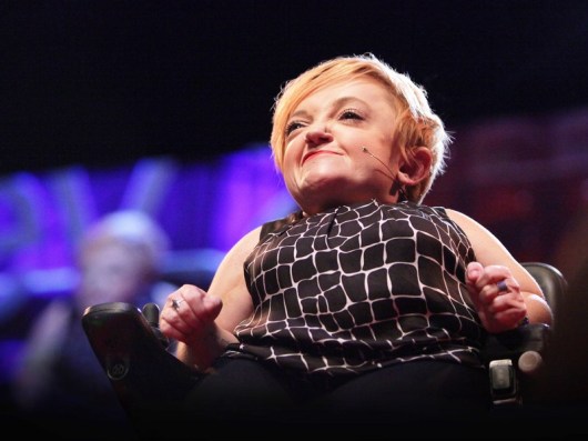 Stella Young speaks at TEDxSydney in April 2014.
