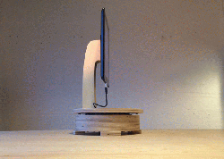 How to make a tabletop telepresence robot to beam yourself into meetings