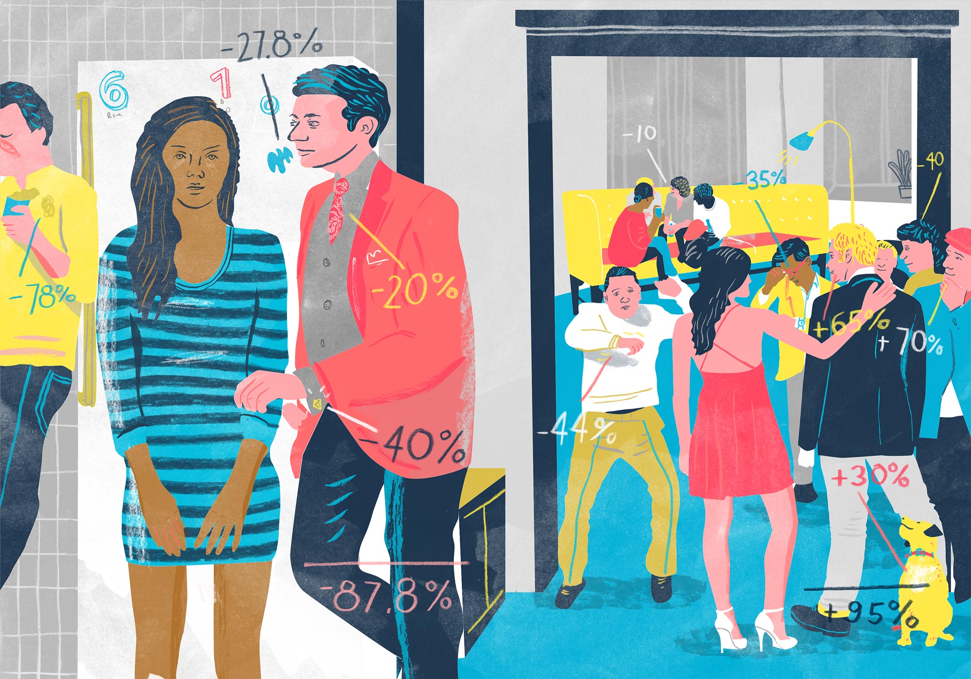 What’s the probability of finding your soulmate at a party? Read The
Mathematics of Love