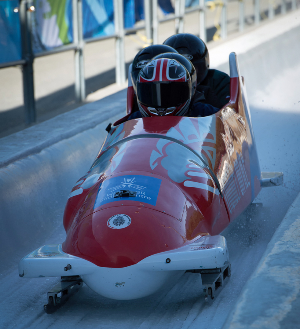 Bobsledding our way to glory at TEDActive 2015