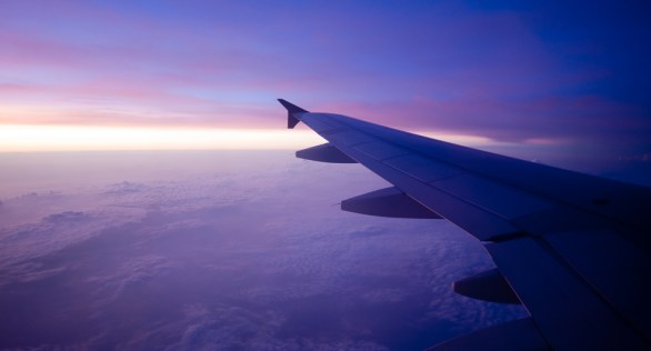 Security lines and the mad dash to your gate can leave you feeling harried. Travel writer Pico Iyer is full of advice on making travel relaxing and serene — so you can just gaze out the window and enjoy the view. Photo: Kanegen/CC-BY