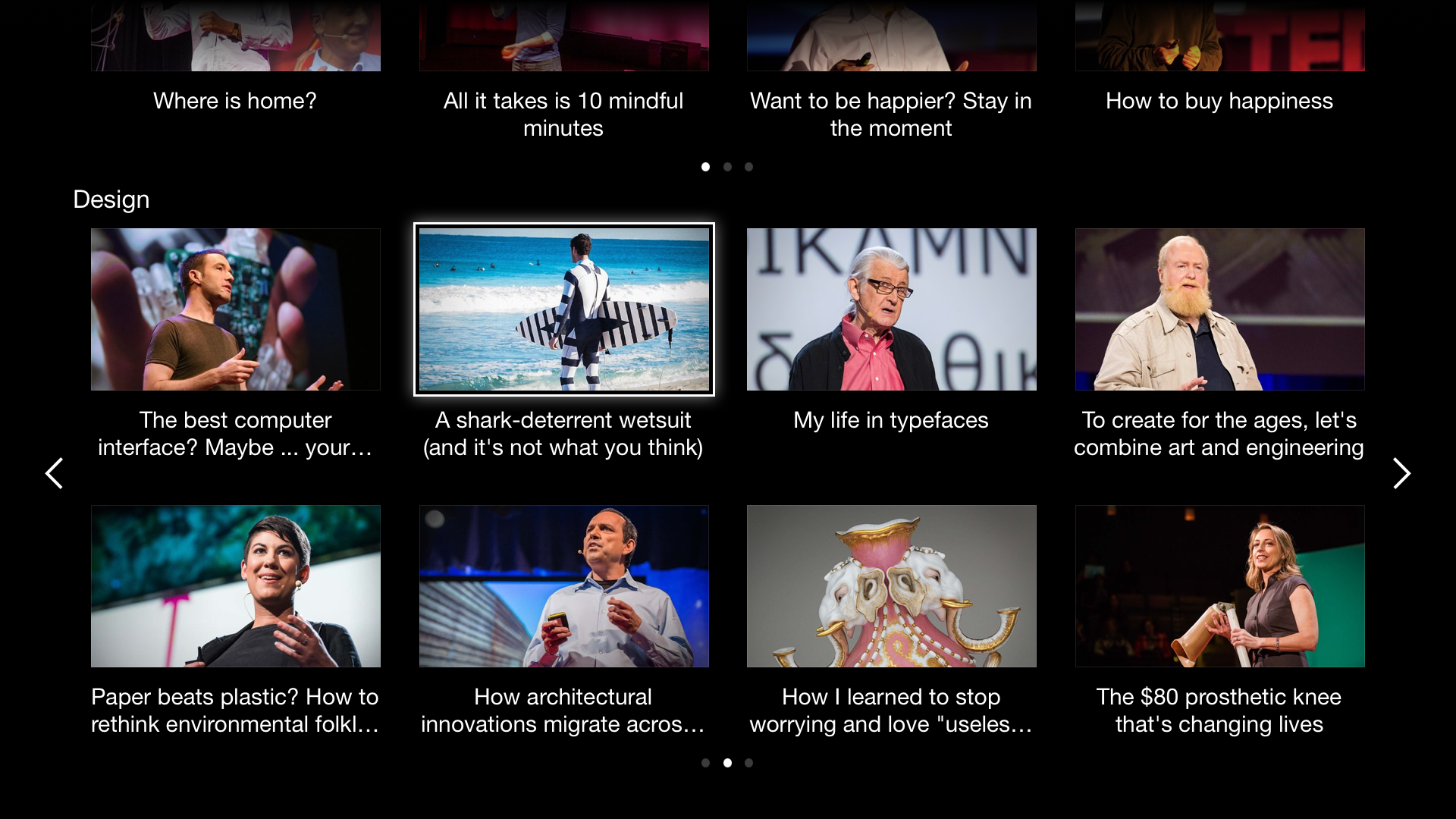 Watch TED Talks on your Apple TV TED Blog