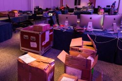 Behind the scenes at TED: When shipping snafus strike