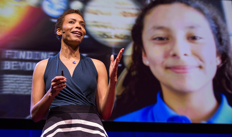 Astronomer, actor, role model: TED Fellow Aomawa Shields looks for
life on other planets