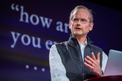 Lawrence Lessig explores a run for president, around one powerful idea
