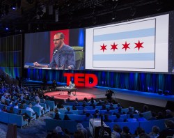 How Roman Mars fought the instinct to give the big, grand, sweeping TED Talk — and gave the talk he wanted