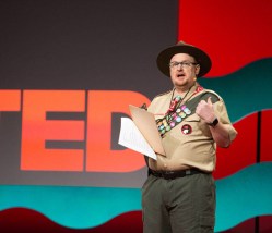 Inside the design of the colorful, campy TED Fellows Retreat