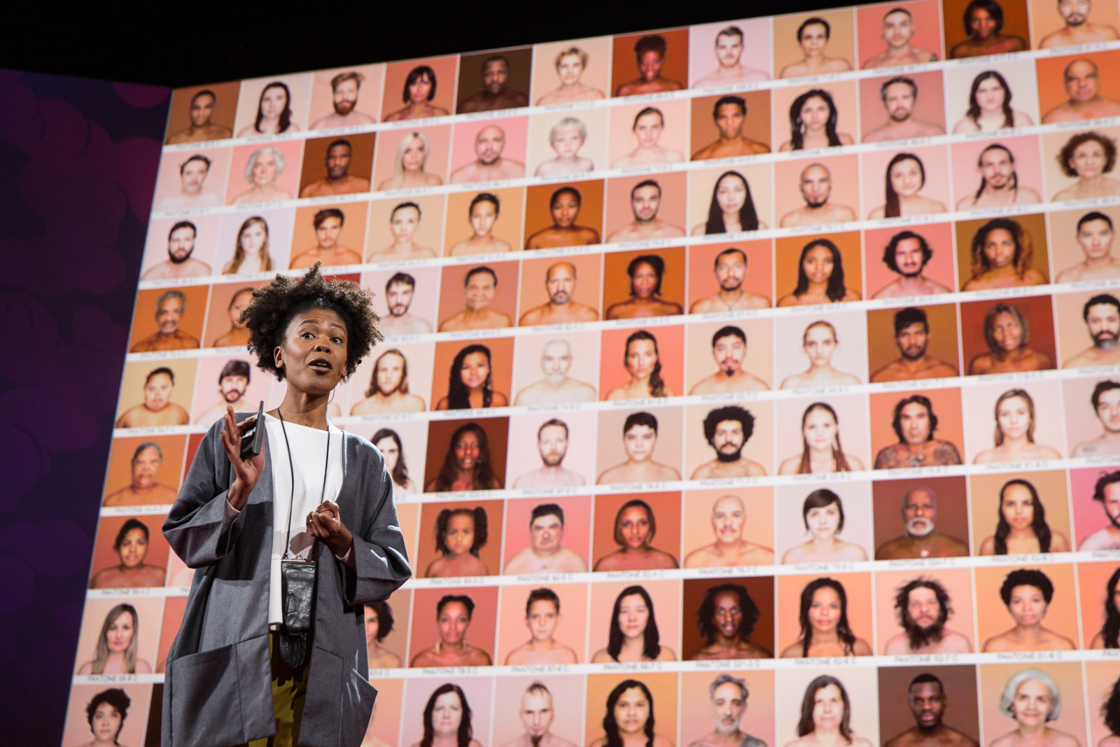 Pantone chips for skin color: Angélica Dass reveals her art at TED2016 |  TED Blog