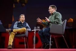 The quotable Linus Torvalds, live onstage at TED