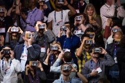 Chris Milk hosts the “largest collective virtual reality viewing in history” during TED2016