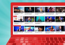 The new-look TED.com homepage
