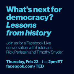 Watch now: What’s next for democracy? A live Facebook chat