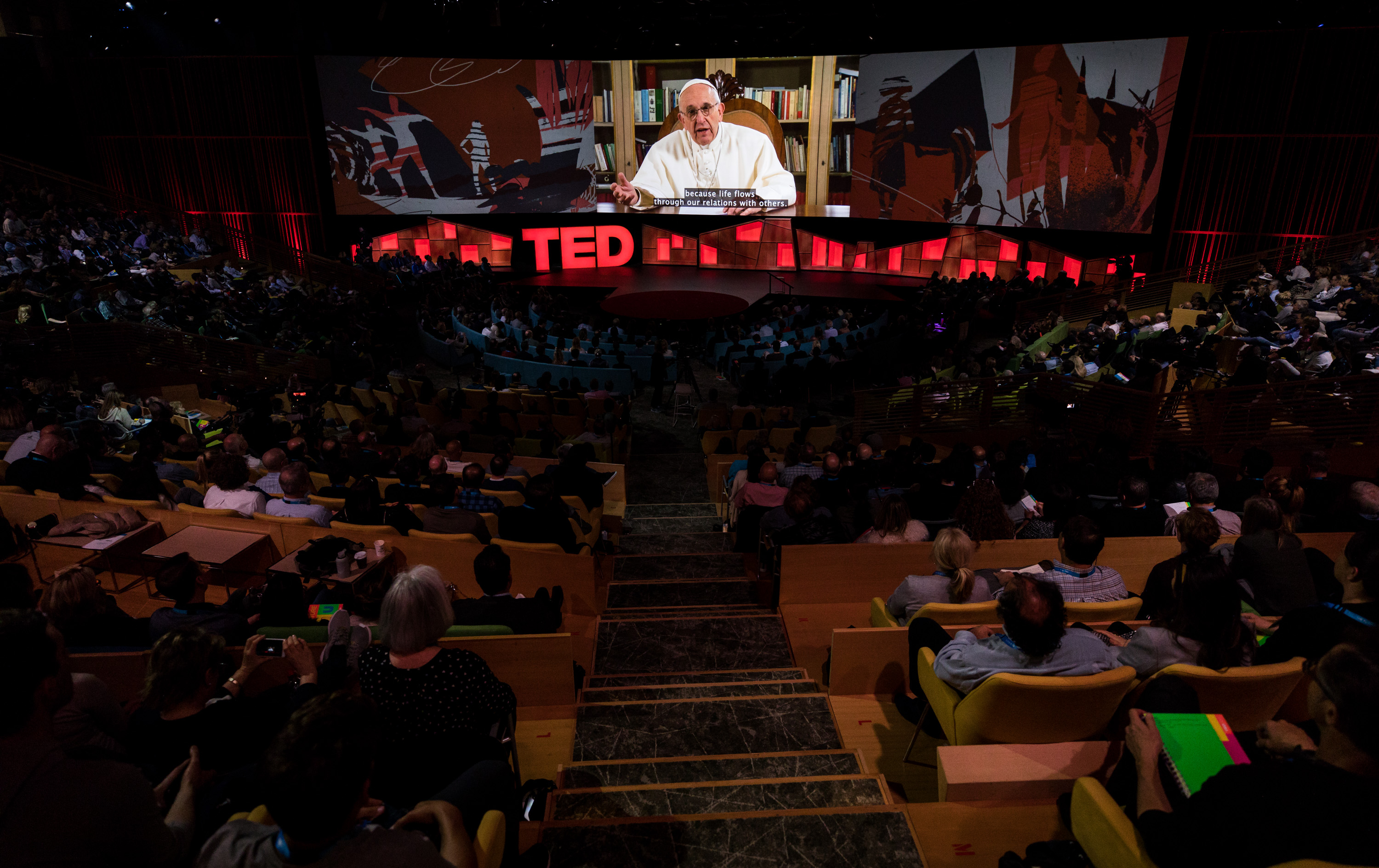 The making of His Holiness Pope Francis’s TED Talk