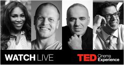Experience the TED2017 conference in movie theaters, with other curious minds