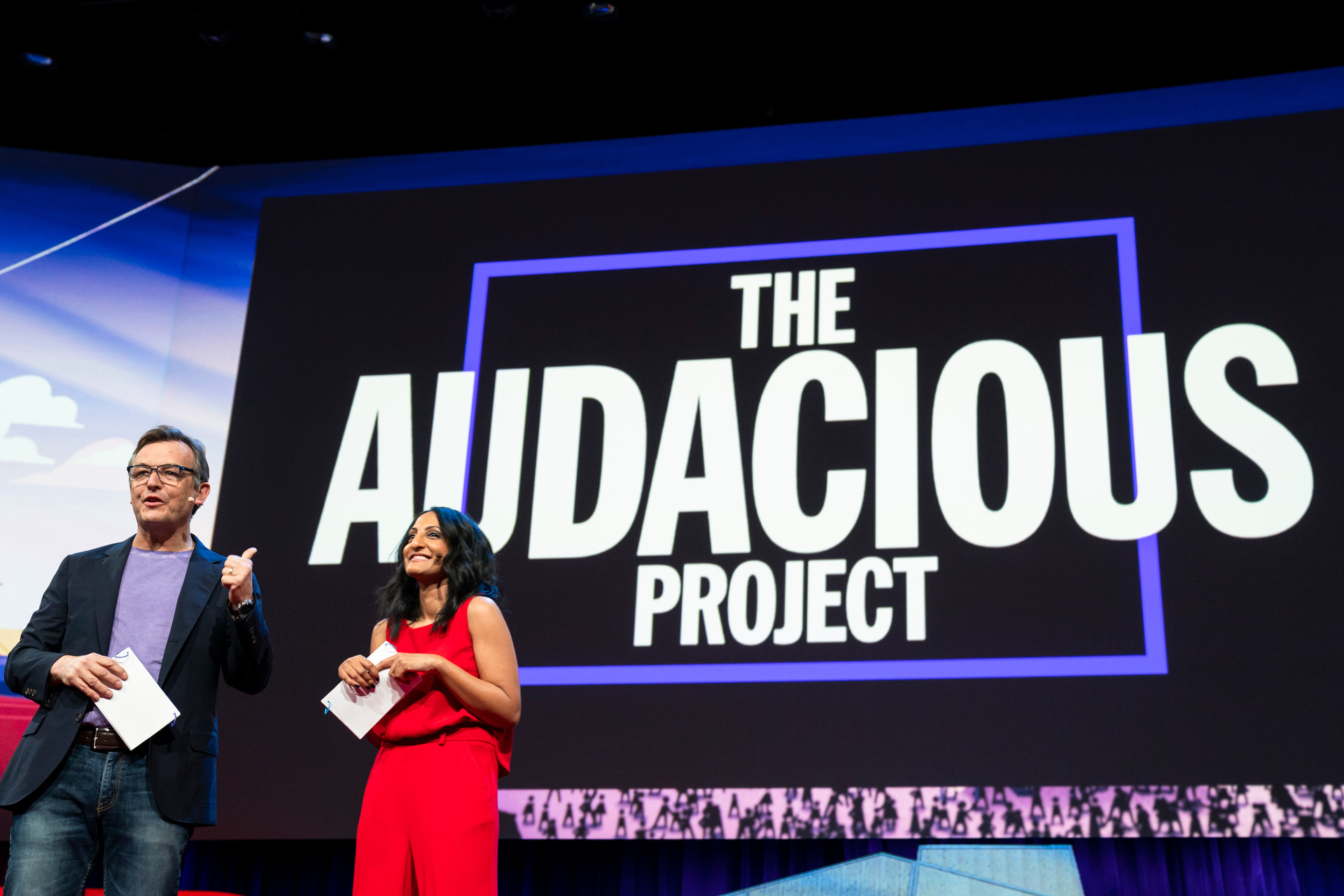 A behind-the-scenes view of TED2018, to inspire you to apply for The
Audacious Project