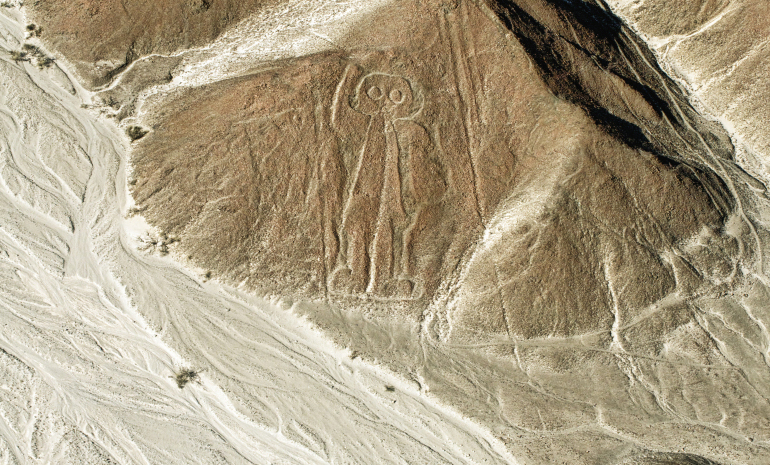 More than 50 new Nasca Lines, located with the help of
GlobalXplorer’s citizen archaeologists