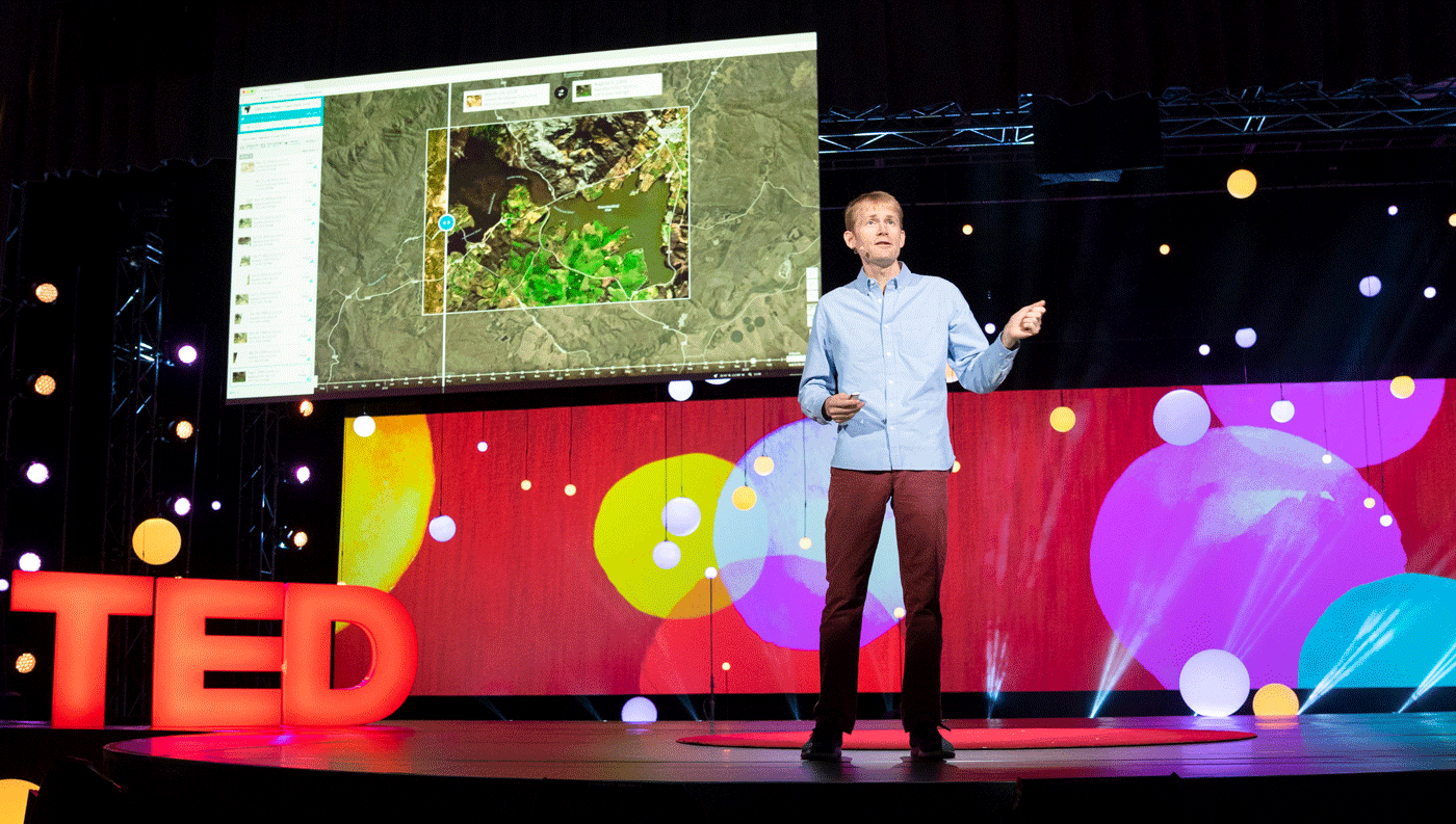 Announced at TED2018: Explore satellite images with Planet Stories