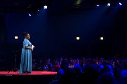 Propelled by possibility: Tarana Burke speaks at TEDWomen 2018