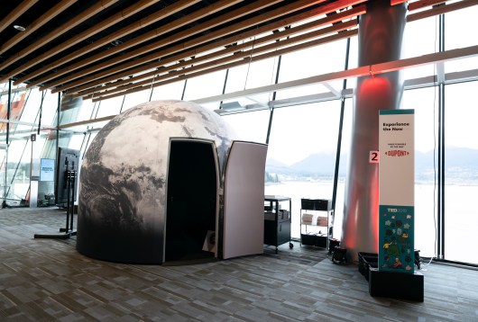 the n:ow dome by DuPont at TED2019