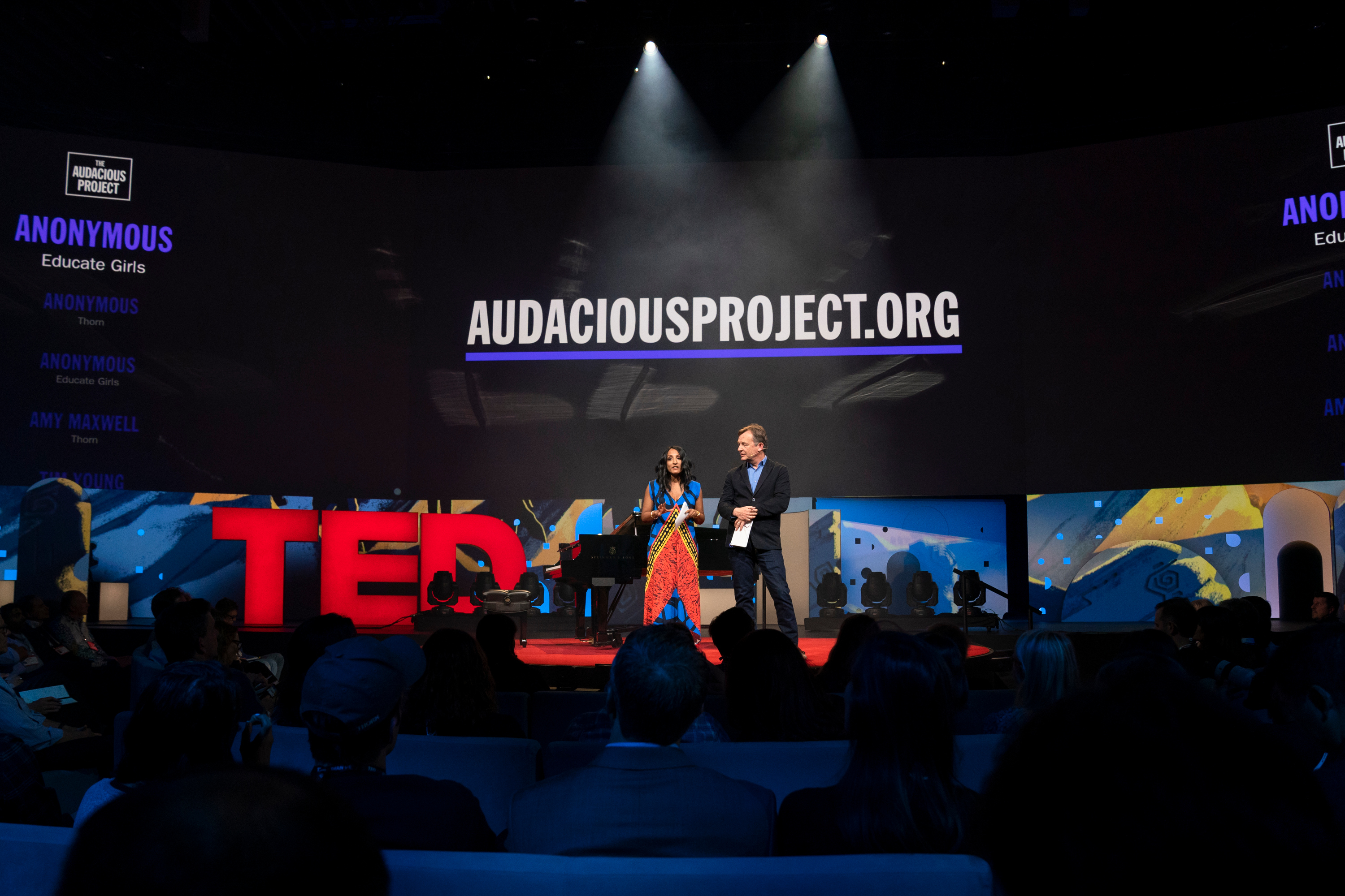 Audacity: 8 big, bold ideas for global change unveiled in Session 4 of
TED2019