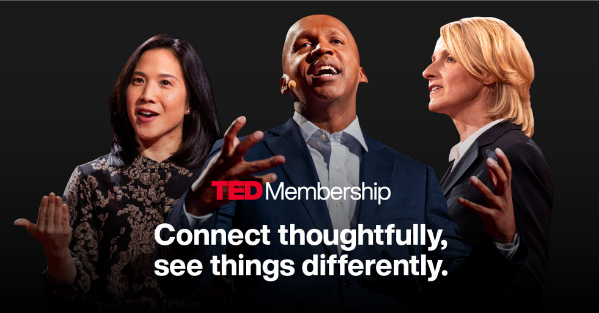 Become a TED member and help build a better future