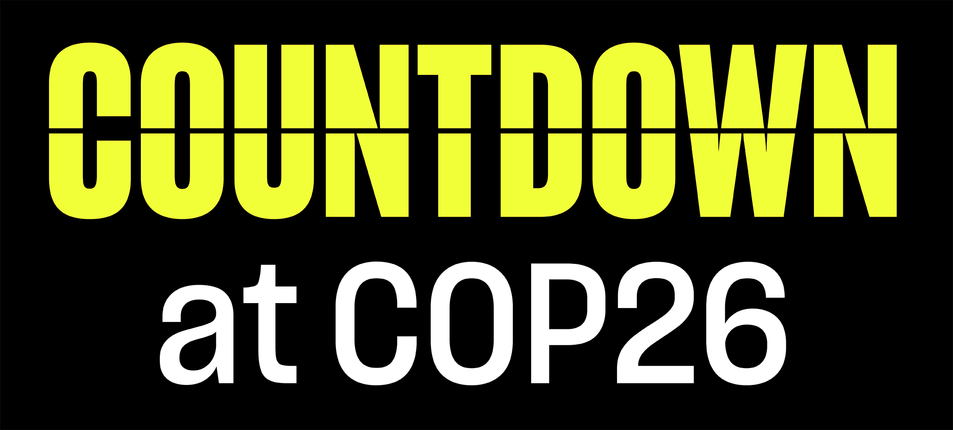 Join TED’s Countdown@COP26: three live-streamed events from November 4-6, 2021