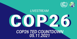 Watch now: TED’s Countdown@COP26, featuring three live-streamed events