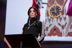 Nadya Tolokonnikova of Pussy Riot delivers powerful message to Vladimir Putin at TED2023