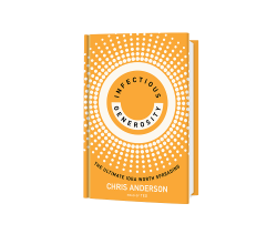 Head of TED Chris Anderson publishes new book, “Infectious Generosity”