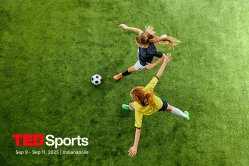 The stage is set for the inaugural TEDSports conference, where leadership meets play