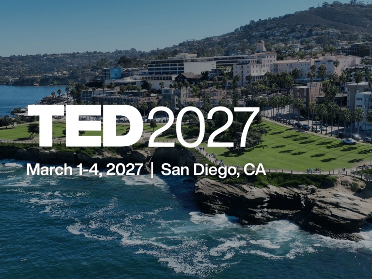 Join us at TED2027 in San Diego, March 1-4